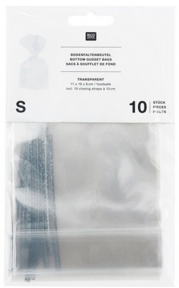 Kekstüten transparent, Gr. S1